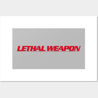 Lethal Weapon Titles (straight version) Posters and Art